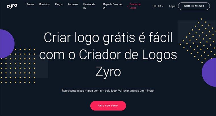 Criador de logotipo online grátis - Criar Logos online em minutos